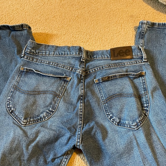 Mens Lee Slim Fit Jeans - Picture 2 of 5